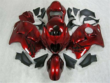 GSXR 1300 Hayabusa 1996-2007 Motorrad Verkleidungen - Rot Schwarz