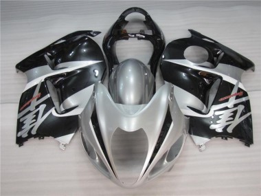 GSXR 1300 Hayabusa 1996-2007 Motorrad Verkleidungen - Silber Schwarz
