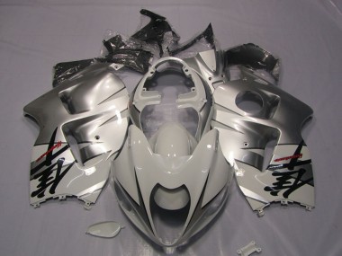 GSXR 1300 Hayabusa 1996-2007 Motorrad Verkleidungen - Weiß Schwarz Aufkleber