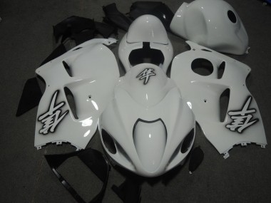 GSXR 1300 Hayabusa 1996-2007 Motorrad Vollverkleidung - Weiß