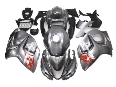 GSXR 1300 Hayabusa 2008-2019 Motorrad Verkleidungen - Silber