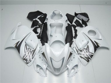 GSXR 1300 Hayabusa 2008-2019 Motorrad Verkleidungen - Weiß