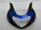 GSXR 600 / 750 K1 K2 K3 2001-2003 Motorrad Verkleidung - Blau Schwarz GSXR 600 / 750 K1 K2 K3 2001-2003 Motorrad Verkleidung - Blau Schwarz