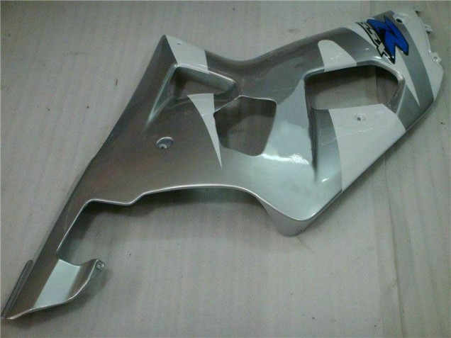 GSXR 600 / 750 K1 K2 K3 2001-2003 Motorrad Verkleidung - Silber Schwarz GSXR 600 / 750 K1 K2 K3 2001-2003 Motorrad Verkleidung - Silber Schwarz