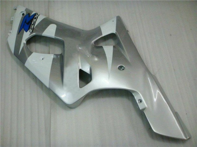GSXR 600 / 750 K1 K2 K3 2001-2003 Motorrad Verkleidung - Silber Schwarz GSXR 600 / 750 K1 K2 K3 2001-2003 Motorrad Verkleidung - Silber Schwarz