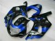 GSXR 600 / 750 K1 K2 K3 2001-2003 Motorrad Verkleidungen - Blau Schwarz GSXR 600 / 750 K1 K2 K3 2001-2003 Motorrad Verkleidungen - Blau Schwarz