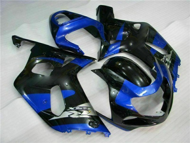GSXR 600 / 750 K1 K2 K3 2001-2003 Motorrad Verkleidungen - Blau Schwarz GSXR 600 / 750 K1 K2 K3 2001-2003 Motorrad Verkleidungen - Blau Schwarz