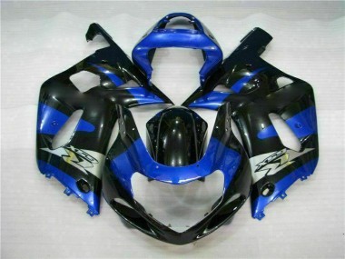 GSXR 600 / 750 K1 K2 K3 2001-2003 Motorrad Verkleidungen - Blau Schwarz