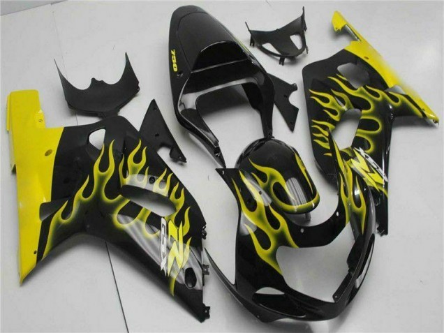 GSXR 600 / 750 K1 K2 K3 2001-2003 Motorrad Verkleidungen Komplett Sets - Schwarz GSXR 600 / 750 K1 K2 K3 2001-2003 Motorrad Verkleidungen Komplett Sets - Schwarz
