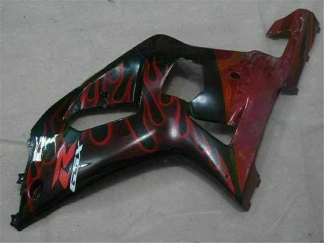 GSXR 600 / 750 K1 K2 K3 2001-2003 Motorrad Verkleidungen - Schwarz Rot GSXR 600 / 750 K1 K2 K3 2001-2003 Motorrad Verkleidungen - Schwarz Rot