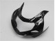 GSXR 600 / 750 K1 K2 K3 2001-2003 Motorrad Verkleidungen - Schwarze Weiße Flamme