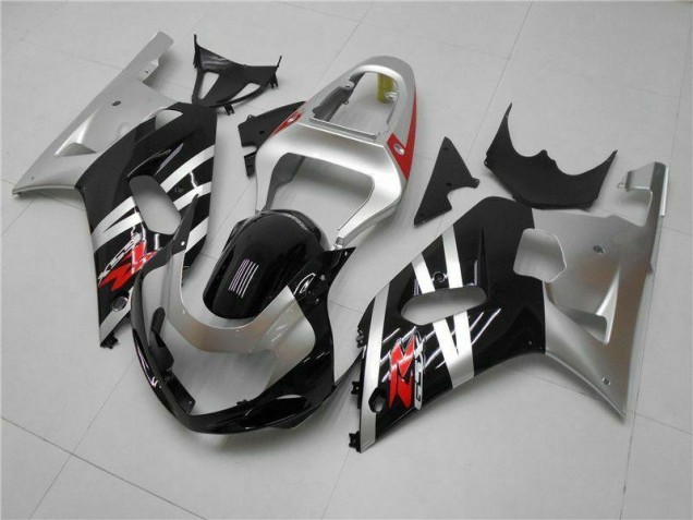 GSXR 600 / 750 K1 K2 K3 2001-2003 Motorrad Verkleidungen - Silber GSXR 600 / 750 K1 K2 K3 2001-2003 Motorrad Verkleidungen - Silber