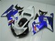 GSXR 600 / 750 K1 K2 K3 2001-2003 Motorrad Verkleidungen - Weiß Blau GSXR 600 / 750 K1 K2 K3 2001-2003 Motorrad Verkleidungen - Weiß Blau