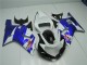 GSXR 600 / 750 K1 K2 K3 2001-2003 Motorrad Verkleidungen - Weiß Blau GSXR 600 / 750 K1 K2 K3 2001-2003 Motorrad Verkleidungen - Weiß Blau
