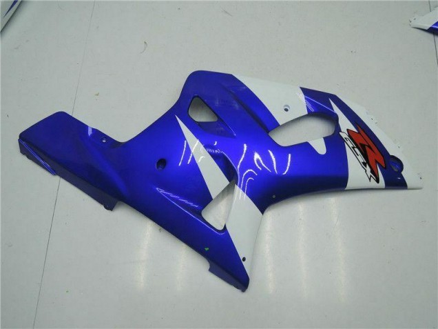 GSXR 600 / 750 K1 K2 K3 2001-2003 Motorrad Verkleidungen - Weiß Blau GSXR 600 / 750 K1 K2 K3 2001-2003 Motorrad Verkleidungen - Weiß Blau