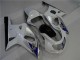 GSXR 600 / 750 K1 K2 K3 2001-2003 Motorrad Verkleidungen - Weiß Silber GSXR 600 / 750 K1 K2 K3 2001-2003 Motorrad Verkleidungen - Weiß Silber