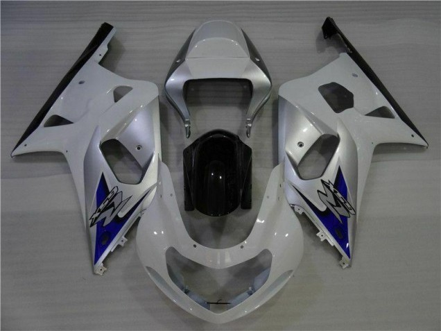 GSXR 600 / 750 K1 K2 K3 2001-2003 Motorrad Verkleidungen - Weiß Silber GSXR 600 / 750 K1 K2 K3 2001-2003 Motorrad Verkleidungen - Weiß Silber