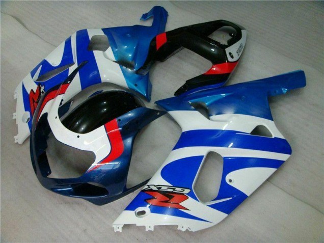 GSXR 600 / 750 K1 K2 K3 2001-2003 Motorrad Vollverkleidung - Blau GSXR 600 / 750 K1 K2 K3 2001-2003 Motorrad Vollverkleidung - Blau