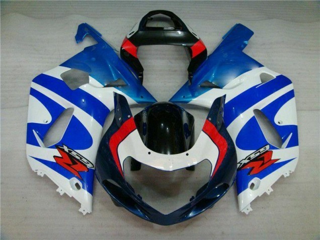 GSXR 600 / 750 K1 K2 K3 2001-2003 Motorrad Vollverkleidung - Blau GSXR 600 / 750 K1 K2 K3 2001-2003 Motorrad Vollverkleidung - Blau