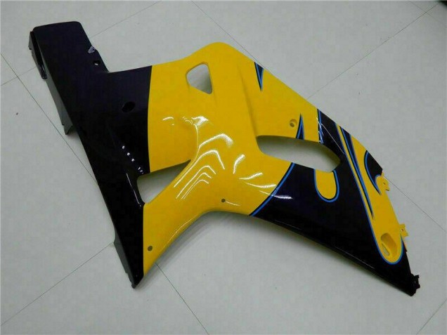 GSXR 600 / 750 K1 K2 K3 2001-2003 Motorrad Vollverkleidung - Gelb GSXR 600 / 750 K1 K2 K3 2001-2003 Motorrad Vollverkleidung - Gelb