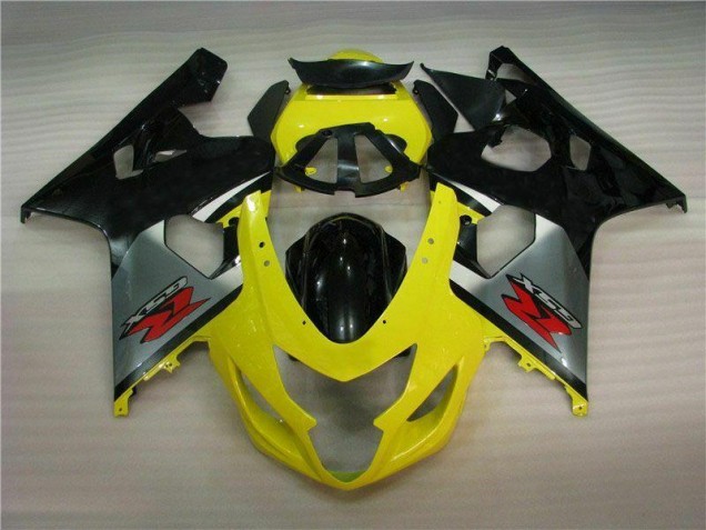 GSXR 600 / 750 K4 2004-2005 Motorrad Verkleidung - Gelb Schwarz GSXR 600 / 750 K4 2004-2005 Motorrad Verkleidung - Gelb Schwarz