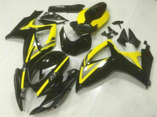 GSXR 600 / 750 K6 2006-2007 Motor Vollverkleidung - Schwarz GSXR 600 / 750 K6 2006-2007 Motor Vollverkleidung - Schwarz
