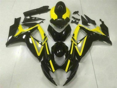 GSXR 600 / 750 K6 2006-2007 Motor Vollverkleidung - Schwarz