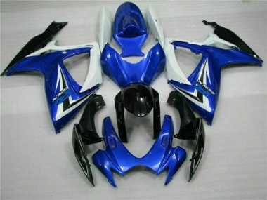 GSXR 600 / 750 K6 2006-2007 Motorrad Verkleidung - Blau