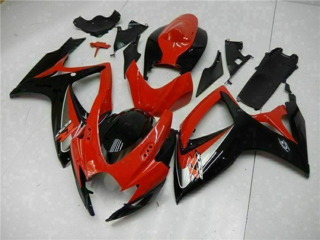 GSXR 600 / 750 K6 2006-2007 Motorrad Verkleidung - Rot GSXR 600 / 750 K6 2006-2007 Motorrad Verkleidung - Rot