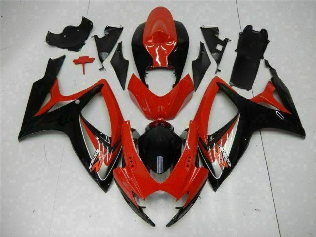 GSXR 600 / 750 K6 2006-2007 Motorrad Verkleidung - Rot GSXR 600 / 750 K6 2006-2007 Motorrad Verkleidung - Rot