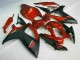 GSXR 600 / 750 K6 2006-2007 Motorrad Verkleidung - Rot Schwarz GSXR 600 / 750 K6 2006-2007 Motorrad Verkleidung - Rot Schwarz