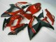 GSXR 600 / 750 K6 2006-2007 Motorrad Verkleidung - Rot Schwarz GSXR 600 / 750 K6 2006-2007 Motorrad Verkleidung - Rot Schwarz