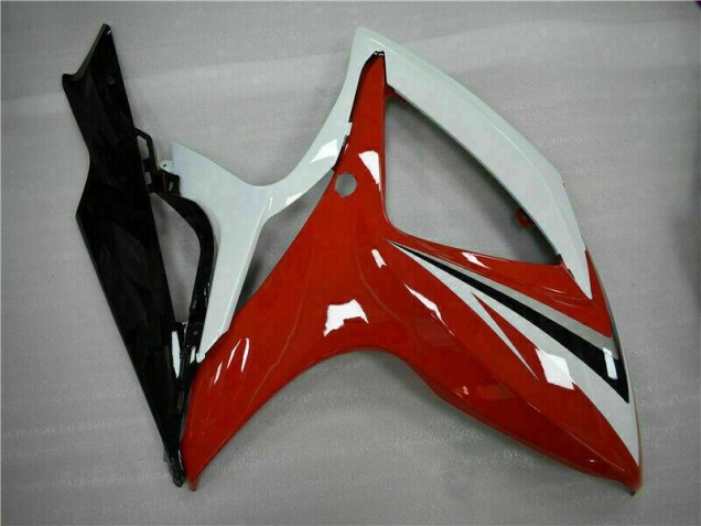 GSXR 600 / 750 K6 2006-2007 Motorrad Verkleidung - Rot Weiß GSXR 600 / 750 K6 2006-2007 Motorrad Verkleidung - Rot Weiß
