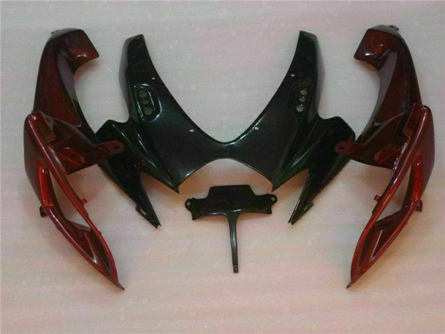 GSXR 600 / 750 K6 2006-2007 Motorrad Verkleidung - Schwarz Rot GSXR 600 / 750 K6 2006-2007 Motorrad Verkleidung - Schwarz Rot