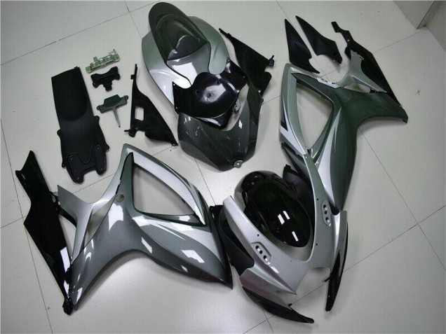 GSXR 600 / 750 K6 2006-2007 Motorrad Verkleidung - Silber Grau GSXR 600 / 750 K6 2006-2007 Motorrad Verkleidung - Silber Grau