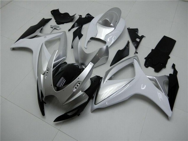 GSXR 600 / 750 K6 2006-2007 Motorrad Verkleidung - Silber GSXR 600 / 750 K6 2006-2007 Motorrad Verkleidung - Silber