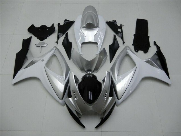 GSXR 600 / 750 K6 2006-2007 Motorrad Verkleidung - Silber GSXR 600 / 750 K6 2006-2007 Motorrad Verkleidung - Silber