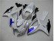 GSXR 600 / 750 K6 2006-2007 Motorrad Verkleidung - Weiß Blau GSXR 600 / 750 K6 2006-2007 Motorrad Verkleidung - Weiß Blau