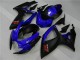 GSXR 600 / 750 K6 2006-2007 Motorrad Verkleidungen - Blau Schwarz GSXR 600 / 750 K6 2006-2007 Motorrad Verkleidungen - Blau Schwarz