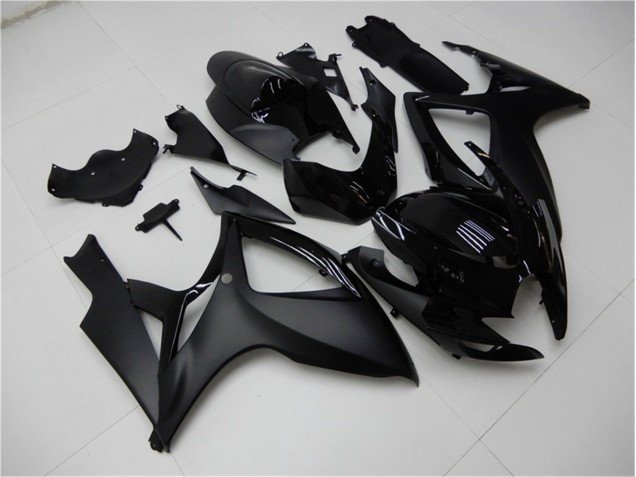 GSXR 600 / 750 K6 2006-2007 Motorrad Verkleidungen - Matt Schwarz GSXR 600 / 750 K6 2006-2007 Motorrad Verkleidungen - Matt Schwarz