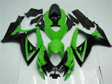 GSXR 600 / 750 K6 2006-2007 Motorrad Verkleidungen & Plastik - Blau