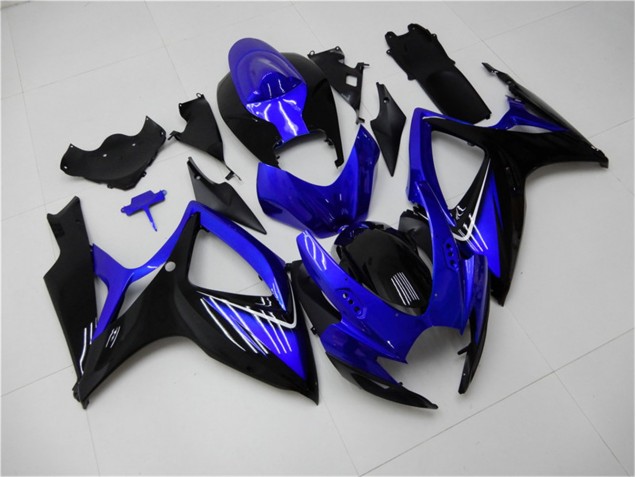 GSXR 600 / 750 K6 2006-2007 Motorrad Verkleidungen & Plastik - Blau Schwarz GSXR 600 / 750 K6 2006-2007 Motorrad Verkleidungen & Plastik - Blau Schwarz