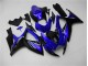 GSXR 600 / 750 K6 2006-2007 Motorrad Verkleidungen & Plastik - Blau Schwarz GSXR 600 / 750 K6 2006-2007 Motorrad Verkleidungen & Plastik - Blau Schwarz