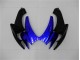 GSXR 600 / 750 K6 2006-2007 Motorrad Verkleidungen & Plastik - Blau Schwarz GSXR 600 / 750 K6 2006-2007 Motorrad Verkleidungen & Plastik - Blau Schwarz