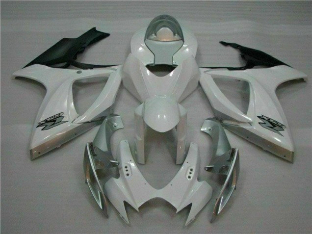GSXR 600 / 750 K6 2006-2007 Motorrad Verkleidungen & Plastik - Weiß Silber GSXR 600 / 750 K6 2006-2007 Motorrad Verkleidungen & Plastik - Weiß Silber