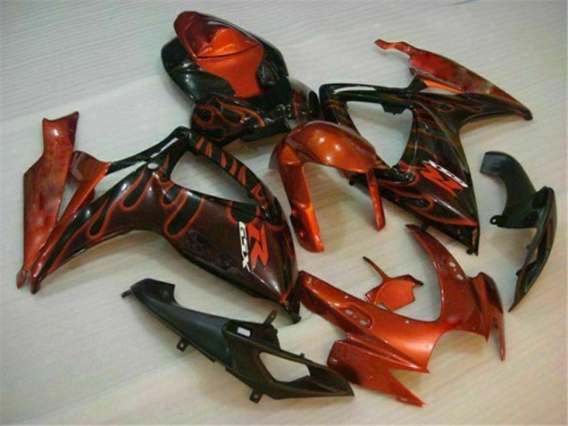 GSXR 600 / 750 K6 2006-2007 Motorrad Verkleidungen - Rot GSXR 600 / 750 K6 2006-2007 Motorrad Verkleidungen - Rot