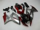 GSXR 600 / 750 K6 2006-2007 Motorrad Verkleidungen - Rot Silber GSXR 600 / 750 K6 2006-2007 Motorrad Verkleidungen - Rot Silber