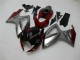 GSXR 600 / 750 K6 2006-2007 Motorrad Verkleidungen - Rot Silber GSXR 600 / 750 K6 2006-2007 Motorrad Verkleidungen - Rot Silber
