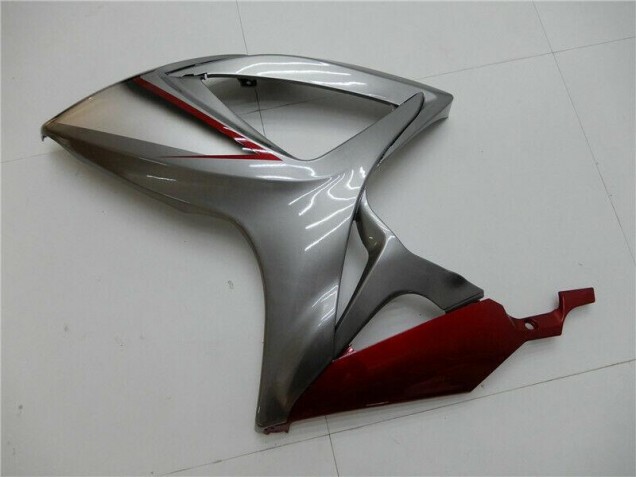 GSXR 600 / 750 K6 2006-2007 Motorrad Verkleidungen - Rot Silber GSXR 600 / 750 K6 2006-2007 Motorrad Verkleidungen - Rot Silber