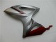 GSXR 600 / 750 K6 2006-2007 Motorrad Verkleidungen - Rot Silber GSXR 600 / 750 K6 2006-2007 Motorrad Verkleidungen - Rot Silber